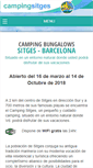 Mobile Screenshot of campingsitges.com